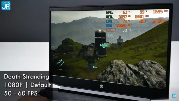 Review HP Pavilion Gaming 15 ec2047AX 58