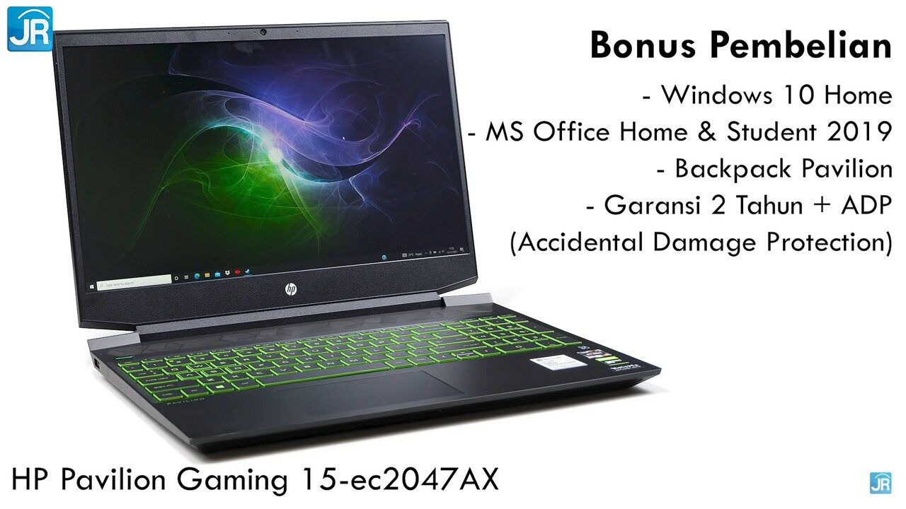 Review HP Pavilion Gaming 15-ec2047AX: Laptop Gaming Entry Level yang Lengkap, Kencang & Siap Pakai 2 Review HP Pavilion Gaming 15 ec2047AX 71