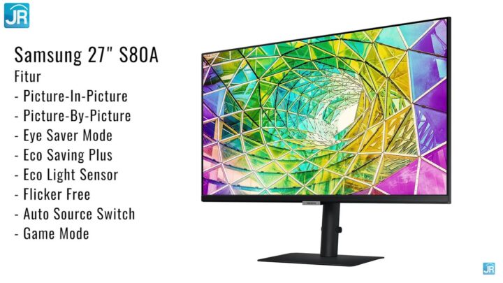 Review Monitor Samsung S80A 27 Inci: Monitor 4K HDR Kaya Warna, Akurasi Tinggi, dengan Fitur Profesional 15 Review Monitor Samsung S80A 25