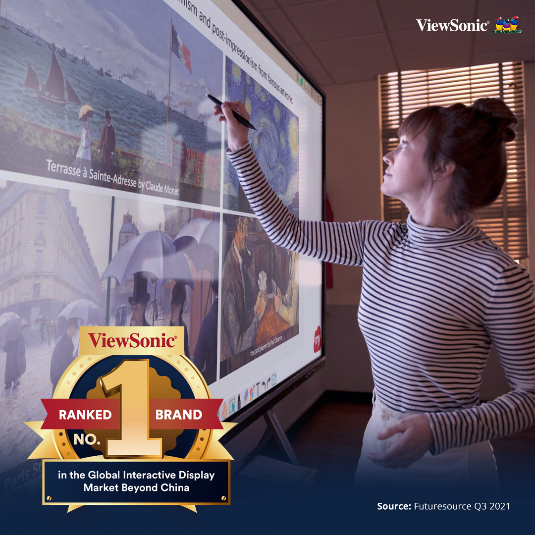 Direct Release: ViewSonic jadi Nomor 1 di Pasar Display Interaktif Global, Catat 10 Kali Lipat Pertumbuhan 24 ViewSonic No 1 Pasar Global