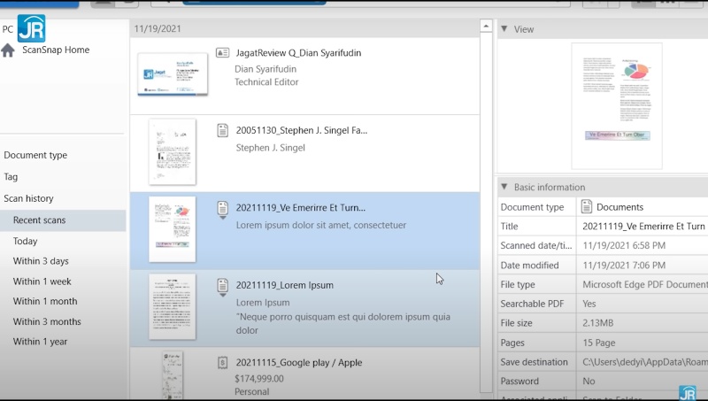 Review Scanner Fujitsu ScanSnap iX1400: Ringkas, Kaya Fitur, Kencang dan Mudah Digunakan 11 fujitsu scansnap ix1400