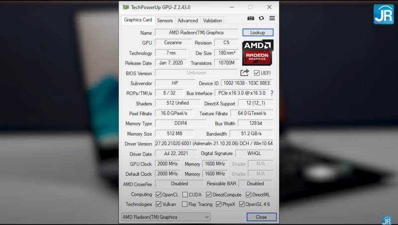 Review Victus by HP 16-e0084AX: Laptop Gaming Kencang, Dingin dan Terjangkau dengan AMD Ryzen 7 3 igp