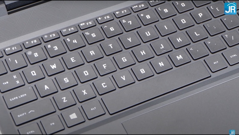 Review Victus by HP 16-e0084AX: Laptop Gaming Kencang, Dingin dan Terjangkau dengan AMD Ryzen 7 16 keyboard 2