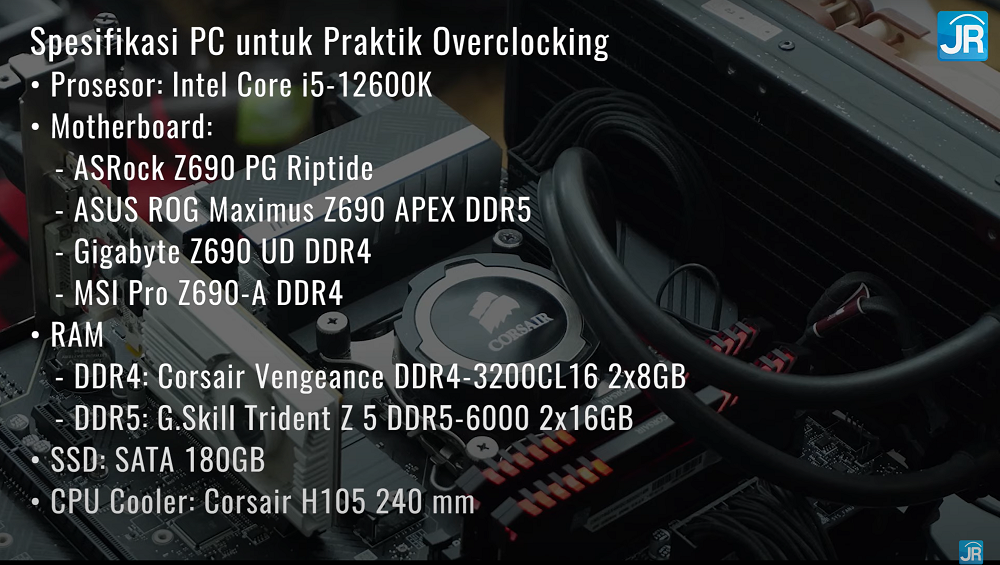 Belajar Overclocking untuk PEMULA (Part 2 - Praktik) 2 spek pc utk overclocking pemula