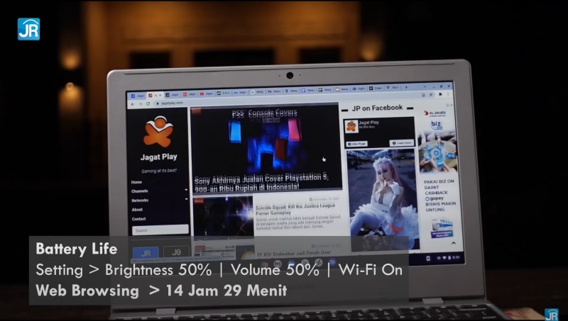 Review Samsung Chromebook 4: Laptop Samsung Paling Murah Tapi Tidak Murahan Di Indonesia 3 uji baterai 1