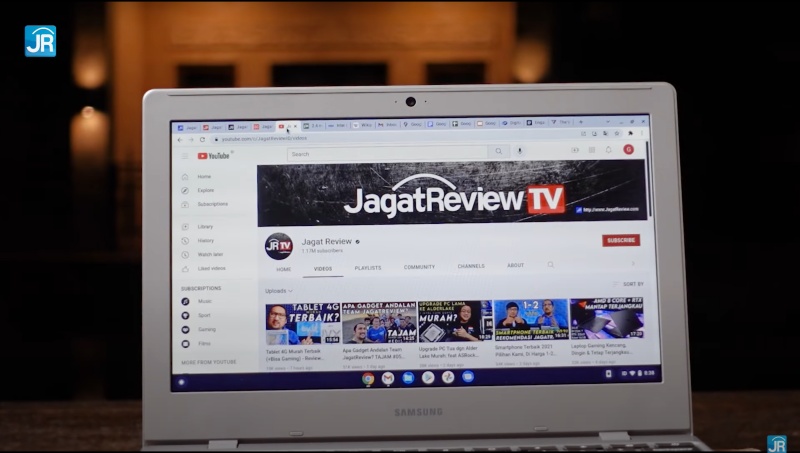 Review Samsung Chromebook 4: Laptop Samsung Paling Murah Tapi Tidak Murahan Di Indonesia 1 uji buka tab