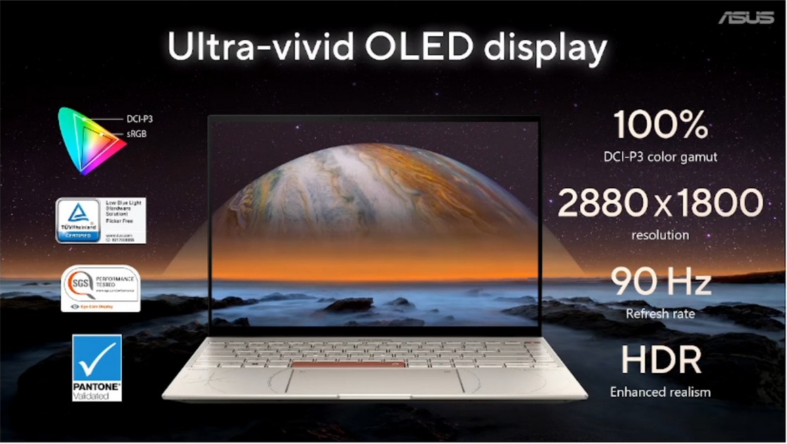 ASUS Luncurkan Beberapa Seri ZenBook Terbaru di CES 2022 14 13. display