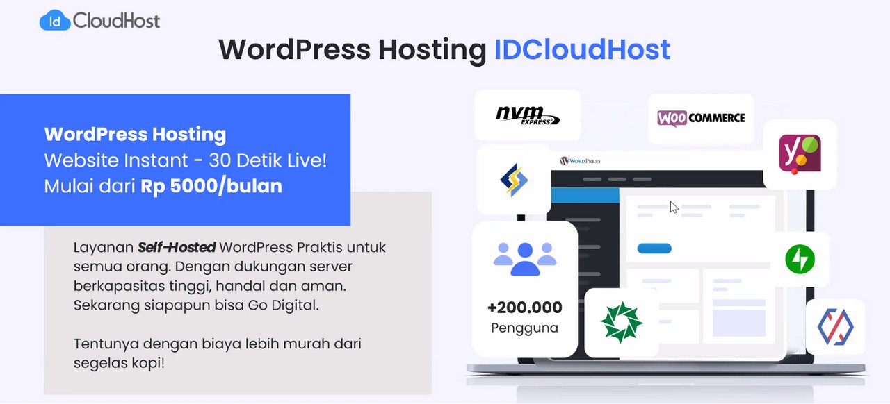IDCloudHost Tawarkan Paket Bikin Web Cuma Rp 5000, Sasar Kalangan UMKM 2 Idcloudhost paket website murah