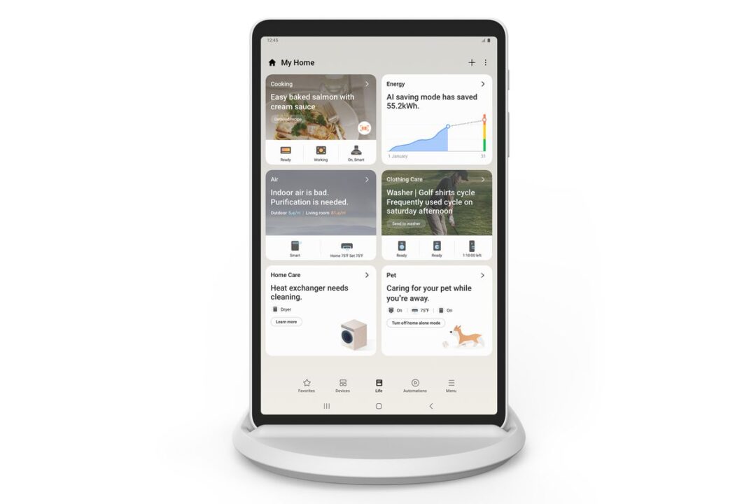 Samsung Home Hub, Tablet Khusus Kontrol Perangkat Smart Home 1 Samsung home Hub