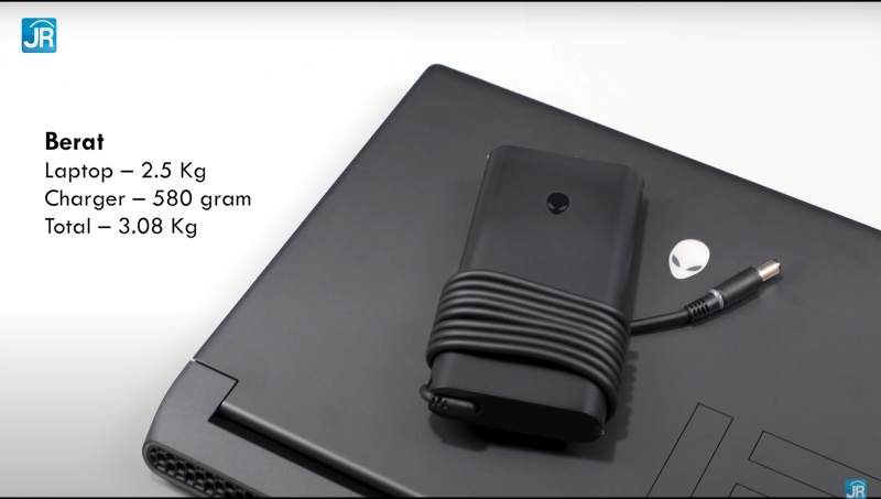 Review Alienware m15 R6: Kembalinya Laptop Gaming Flagship dari Dell! 15 berat