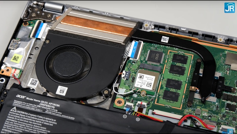 Review Acer Swift 3 Ryzen 5000 (SF314-43): Kencang dgn AMD Ryzen 5000 18 cooler