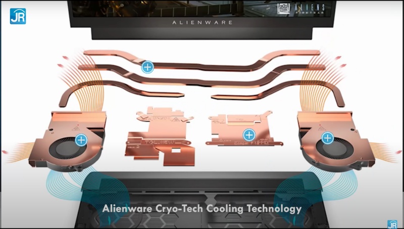 Review Alienware m15 R6: Kembalinya Laptop Gaming Flagship dari Dell! 27 cooling system