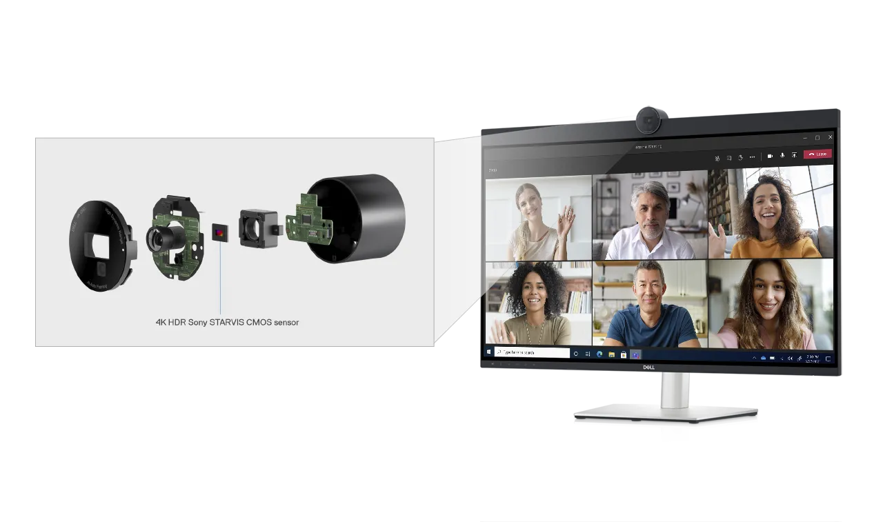 Dell Kenalkan Monitor untuk Konferensi Video dengan Webcam 4K 2 dell 32 inch ultrasharp webcam 4k