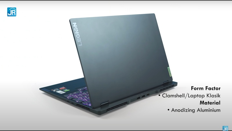 Review Lenovo Legion Slim 7 AMD: Laptop Tipis nan Kencang dengan Ryzen dan GeForce RTX 9 form factor 4