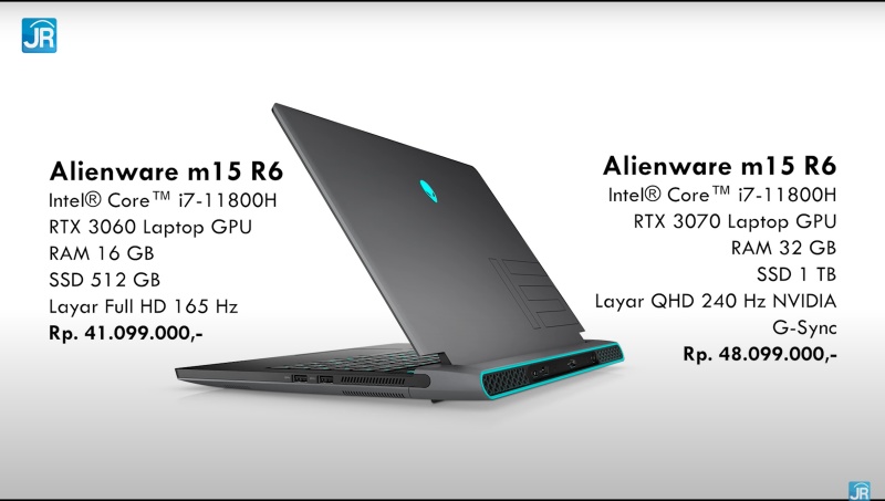 Review Alienware m15 R6: Kembalinya Laptop Gaming Flagship dari Dell! 1 harga 1