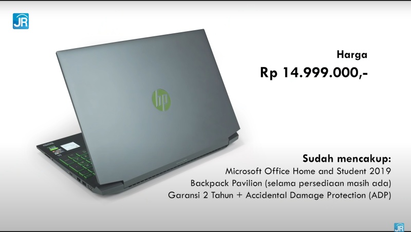 Review HP Pavilion Gaming 15 ec2010AX: Paket Lengkap dan Kencang di Rp 14 Jutaan 1 harga 7