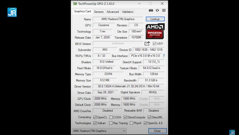 Review MSI Delta 15 A5EFK-050ID: Laptop Gaming AMD Advantage yang Kencang dan Tidak Mahal 4 igp 3