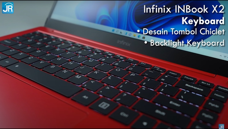 Review Infinix INBook X2: Keren, Terjangkau, dan Lengkap dengan Fitur Baru 20 keyboard 5