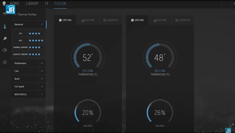 Review Alienware m15 R6: Kembalinya Laptop Gaming Flagship dari Dell! 1 thermal profile