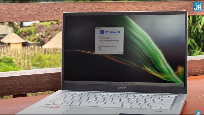 Review Acer Swift 3 Ryzen 5000 (SF314-43): Kencang dgn AMD Ryzen 5000 8 windows 11