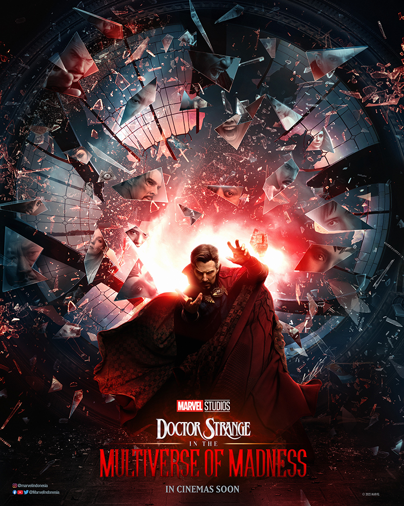 Direct Release: Marvel Studios Rilis Trailer “Doctor Strange in the Multiverse of Madness” 26 Marvel Studios Doctor Strange in the Multiverse of Madness Poster