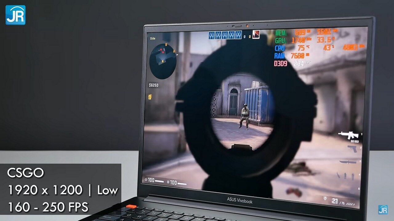 Review ASUS VivoBook Pro 16X OLED N7600 