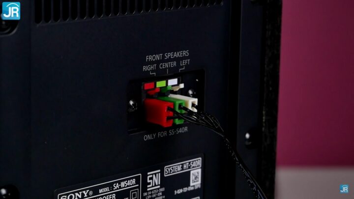 Review Sony HT-S40R:  review Sony HT S40R