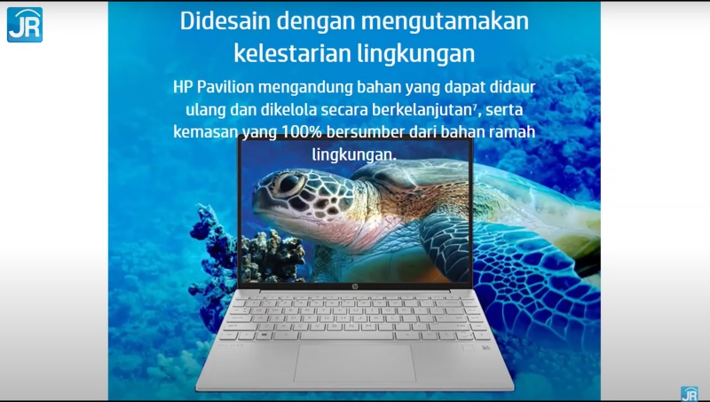 Review HP Pavilion Aero 13 - be0002AU/be0003AU: Super Ringan, Performa Tinggi, Layar Memukau 3 go green laptop