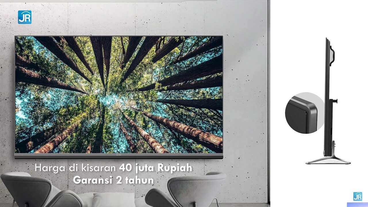 review Smart TV 4K UHD 85 inci Polytron PLD 85UV5903