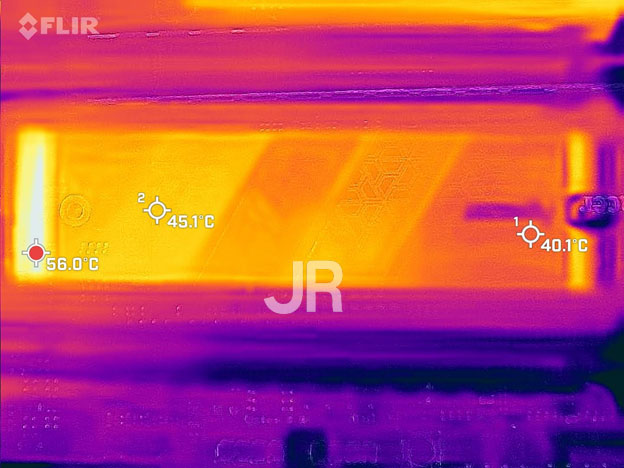 Review Storage: Apacer AS2280P4U Pro 11 suhu