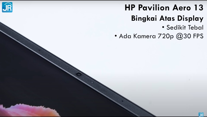 Review HP Pavilion Aero 13 - be0002AU/be0003AU: Super Ringan, Performa Tinggi, Layar Memukau 16 webcam
