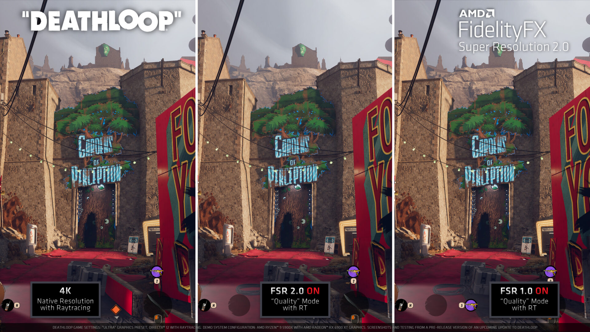 FSR 2.0 in Quality Mode