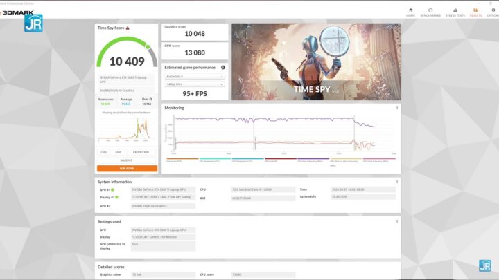 Review MSI Stealth GS66: Monster Gaming Elegan, Cocok Buat Content Creator & Animasi 3D 13 Review MSI Stealth GS66 60