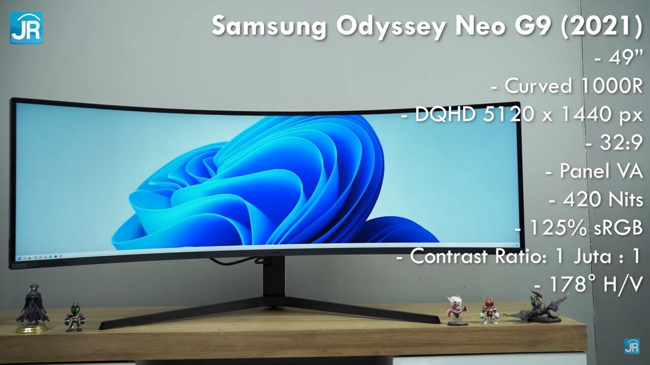 Review Monitor Gaming Samsung Odyssey G9 2021 