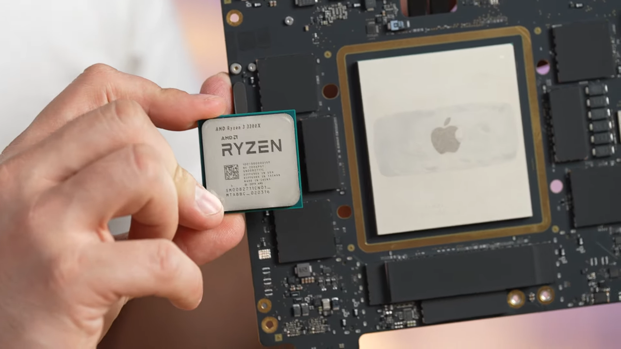 Ukuran prosesor Apple M1 Ultra