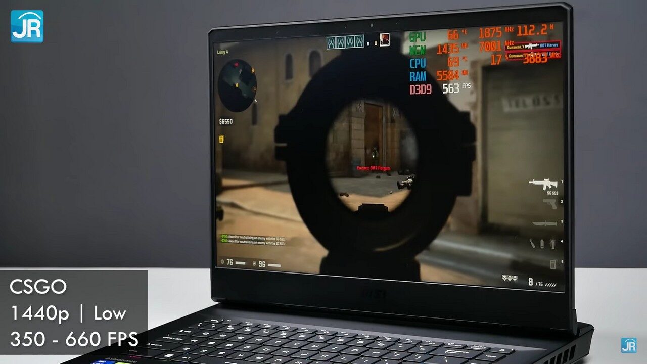 review MSI Vector GP66 Intel Core Gen 12 54