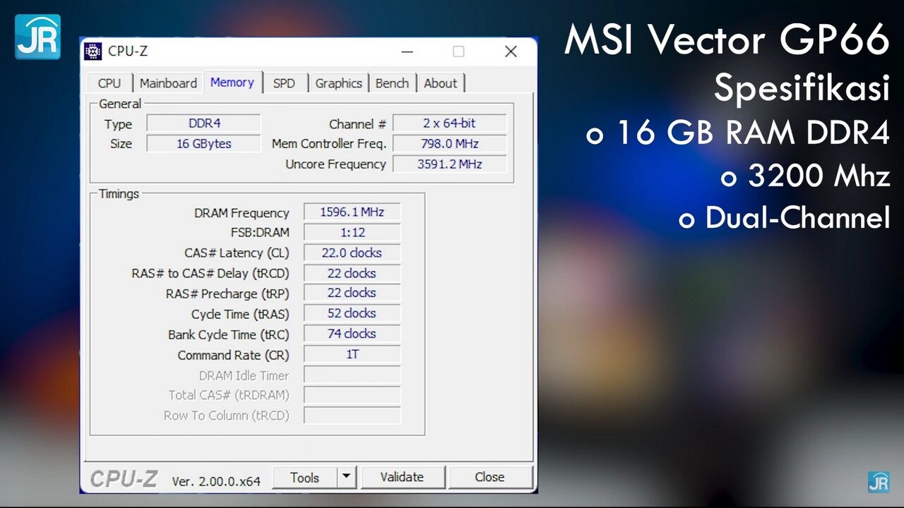 Review MSI Vector GP66: Laptop Super Kencang Dengan Core i7-12700H dan RTX 3070 Ti 4 review MSI Vector GP66 - Intel Core Gen 12 (6)