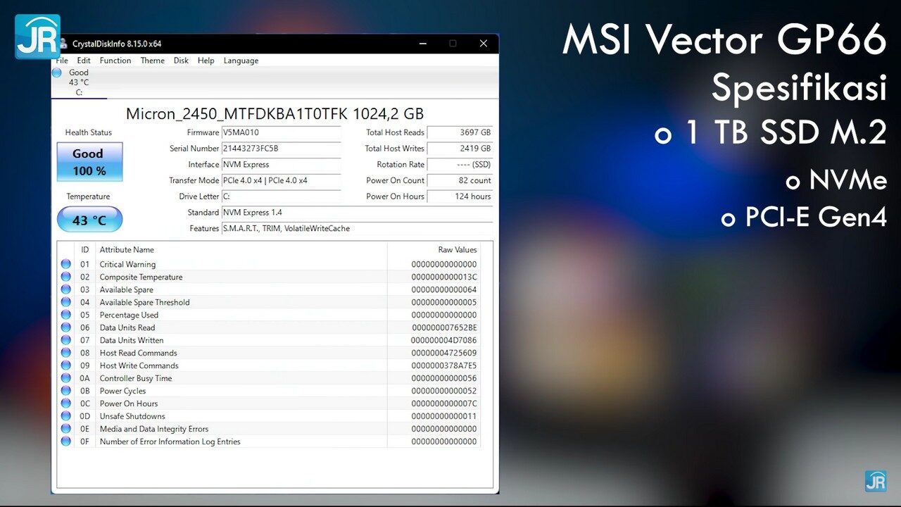 Review MSI Vector GP66: Laptop Super Kencang Dengan Core i7-12700H dan RTX 3070 Ti 5 review MSI Vector GP66 - Intel Core Gen 12