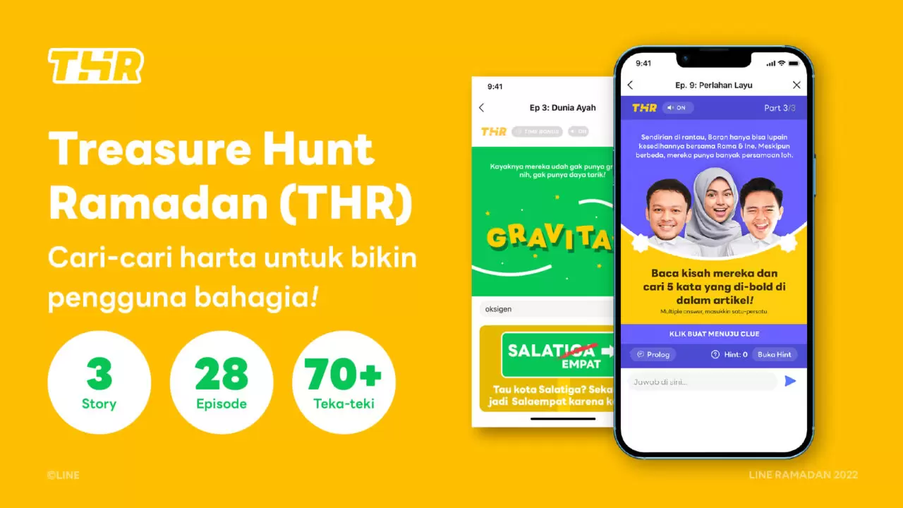 Direct Release: LINE RAMADAN Ajak Pengguna Berburu Harta Karun di LINE Lewat Fitur Baru, Treasure Hunt Ramadan 1 Line treasure Hunt