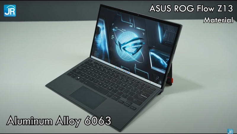 Review ASUS ROG Flow Z13 GZ301:  ASUS ROG Flow Z13 GZ301 17