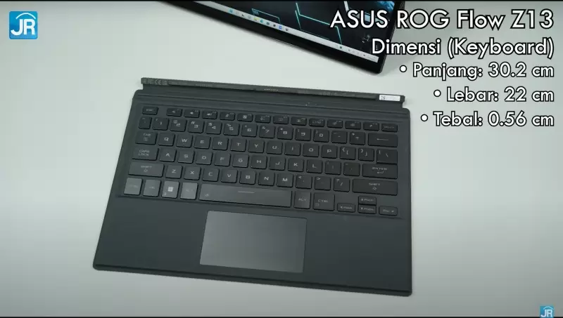 Review ASUS ROG Flow Z13 GZ301:  ASUS ROG Flow Z13 GZ301 18