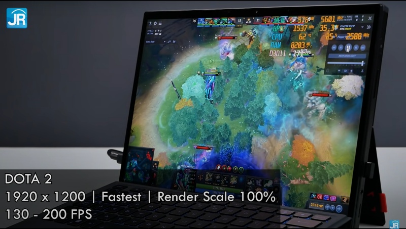 Review ASUS ROG Flow Z13 GZ301:  ASUS ROG Flow Z13 GZ301 43