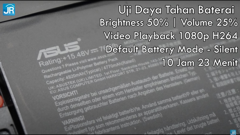 Review ASUS ROG Zephyrus G14 2022: Ringkas dan Kencang 18 ASUS ROG Zephyrus G14 2022 49