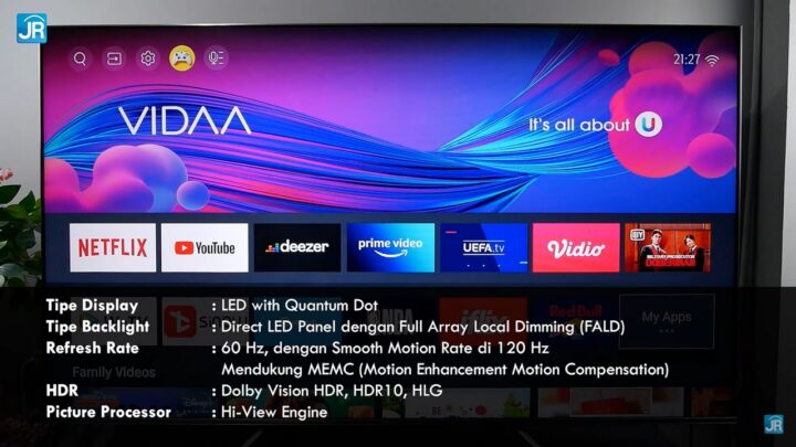 Review HISENSE ULED 4K 75U7G 13