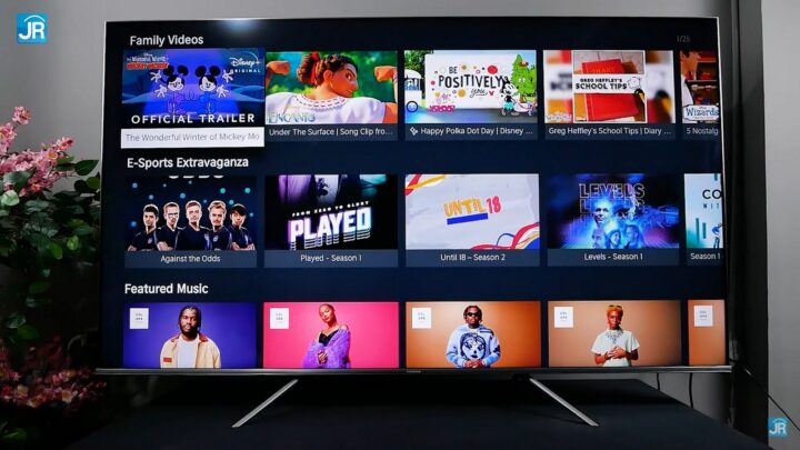 Review HISENSE ULED 4K 75U7G 21