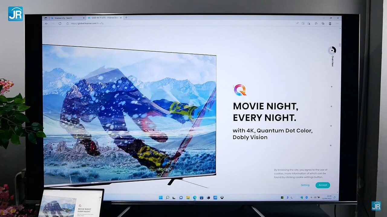 Review HISENSE ULED 4K 75U7G