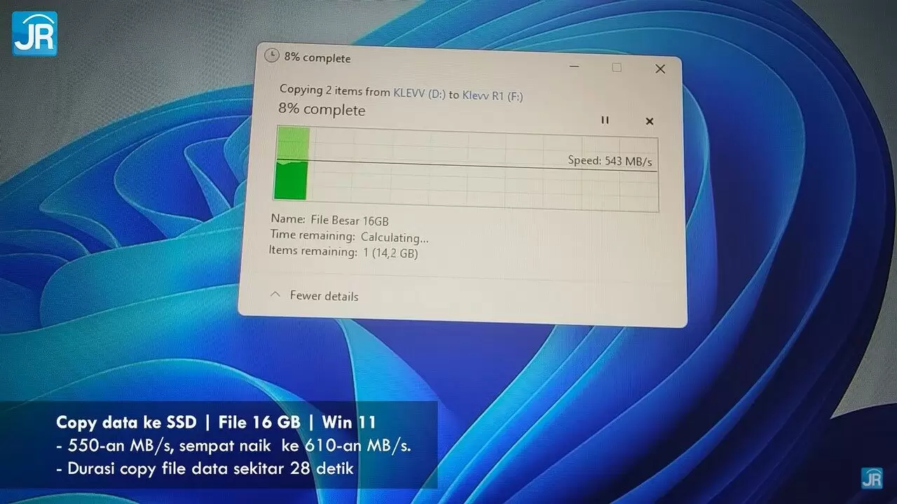 Review Lengkap SSD Portable Klevv R1: Mungil dan Super Kencang 4 Review Klevv R1 27