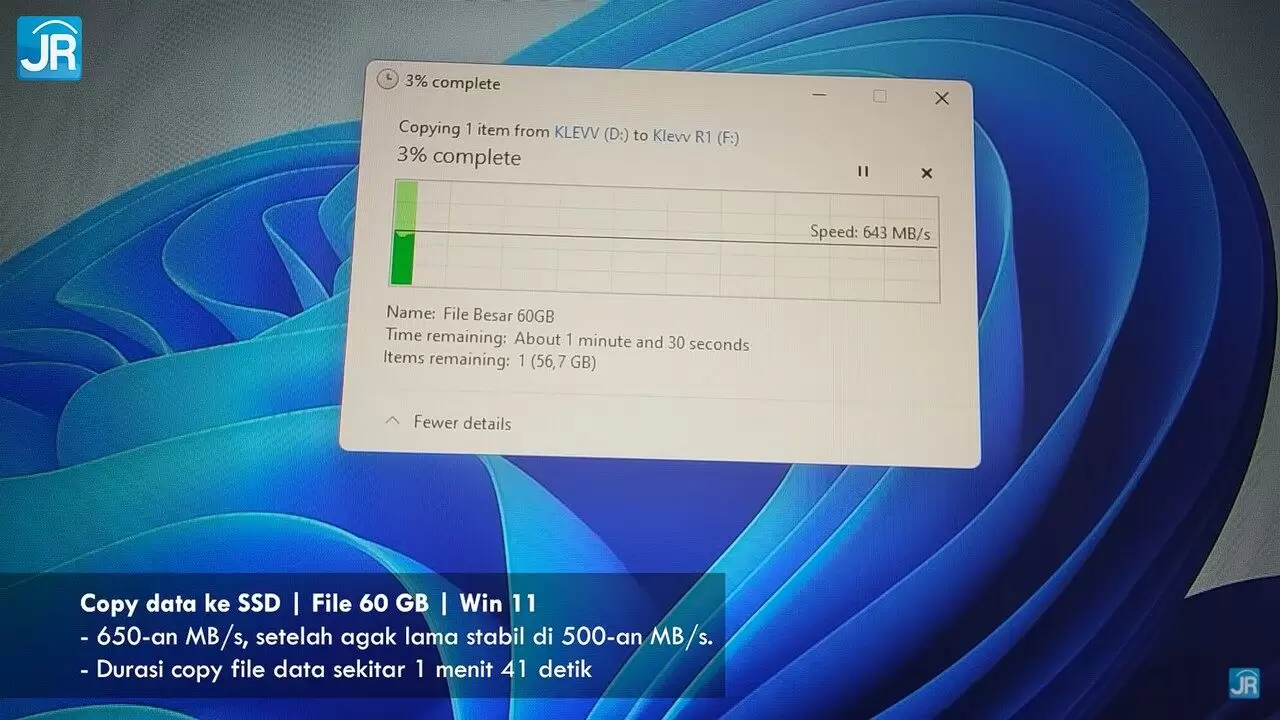 Review Lengkap SSD Portable Klevv R1: Mungil dan Super Kencang 6 Review Klevv R1 31