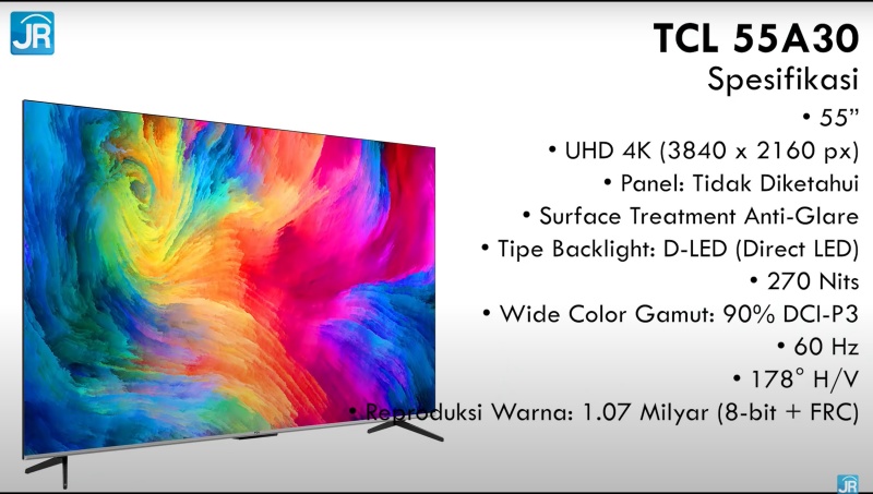 Smart TV TCL 55A30 15