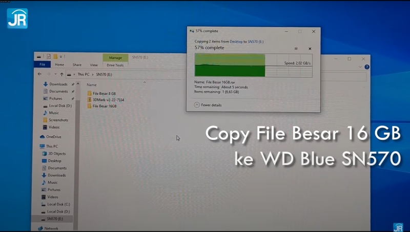 WD Blue SN570 SSD 11